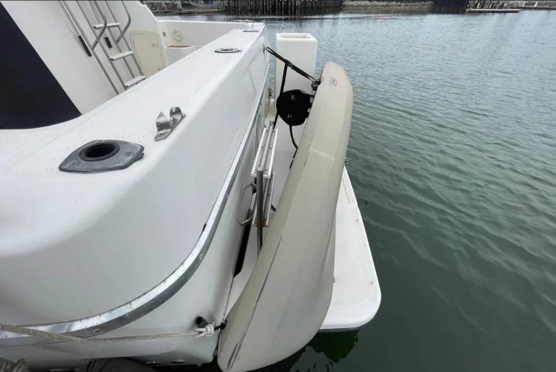 Swim Step and Kayak Storage
